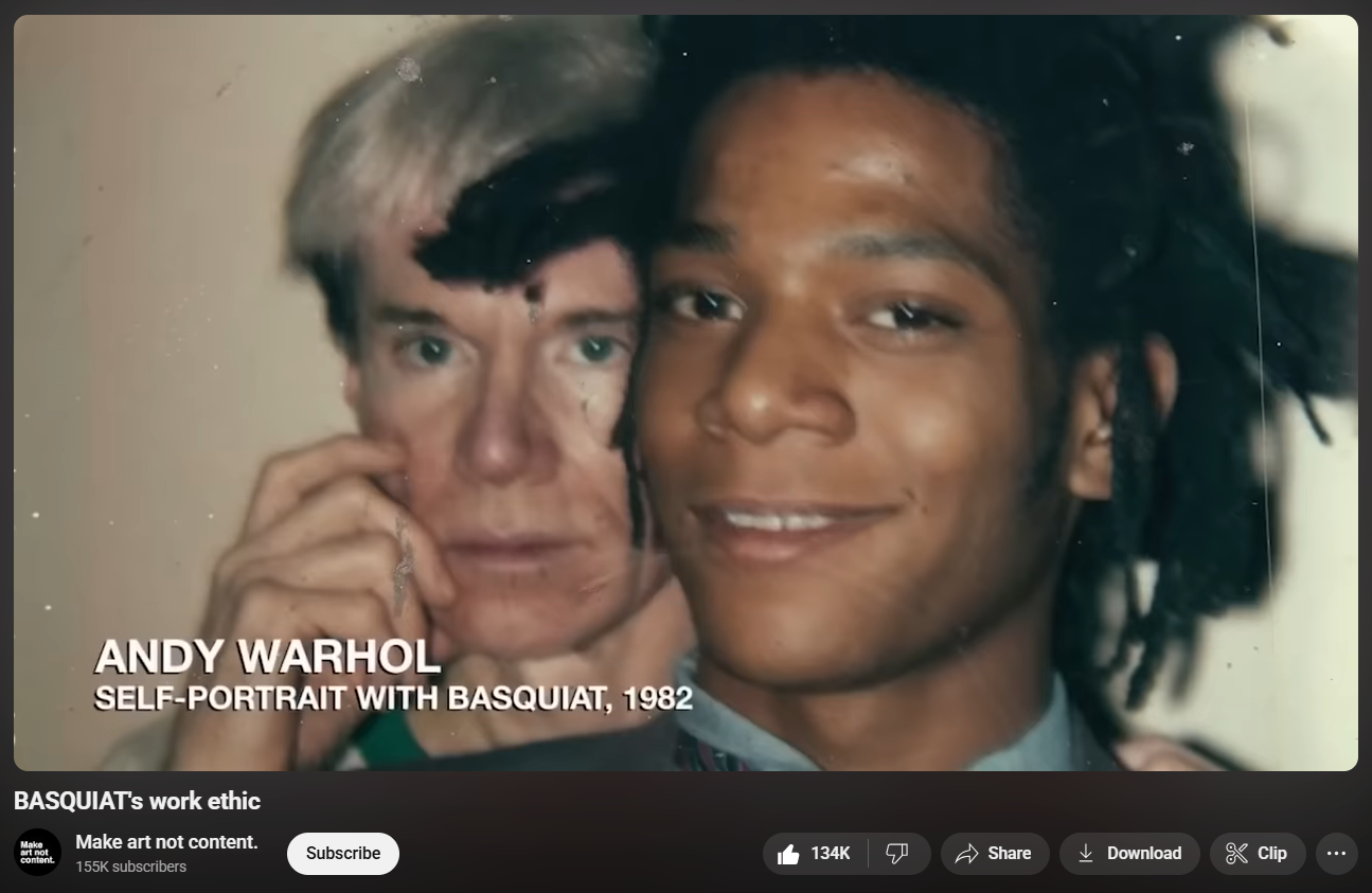 Basquiat's Work Ethic
