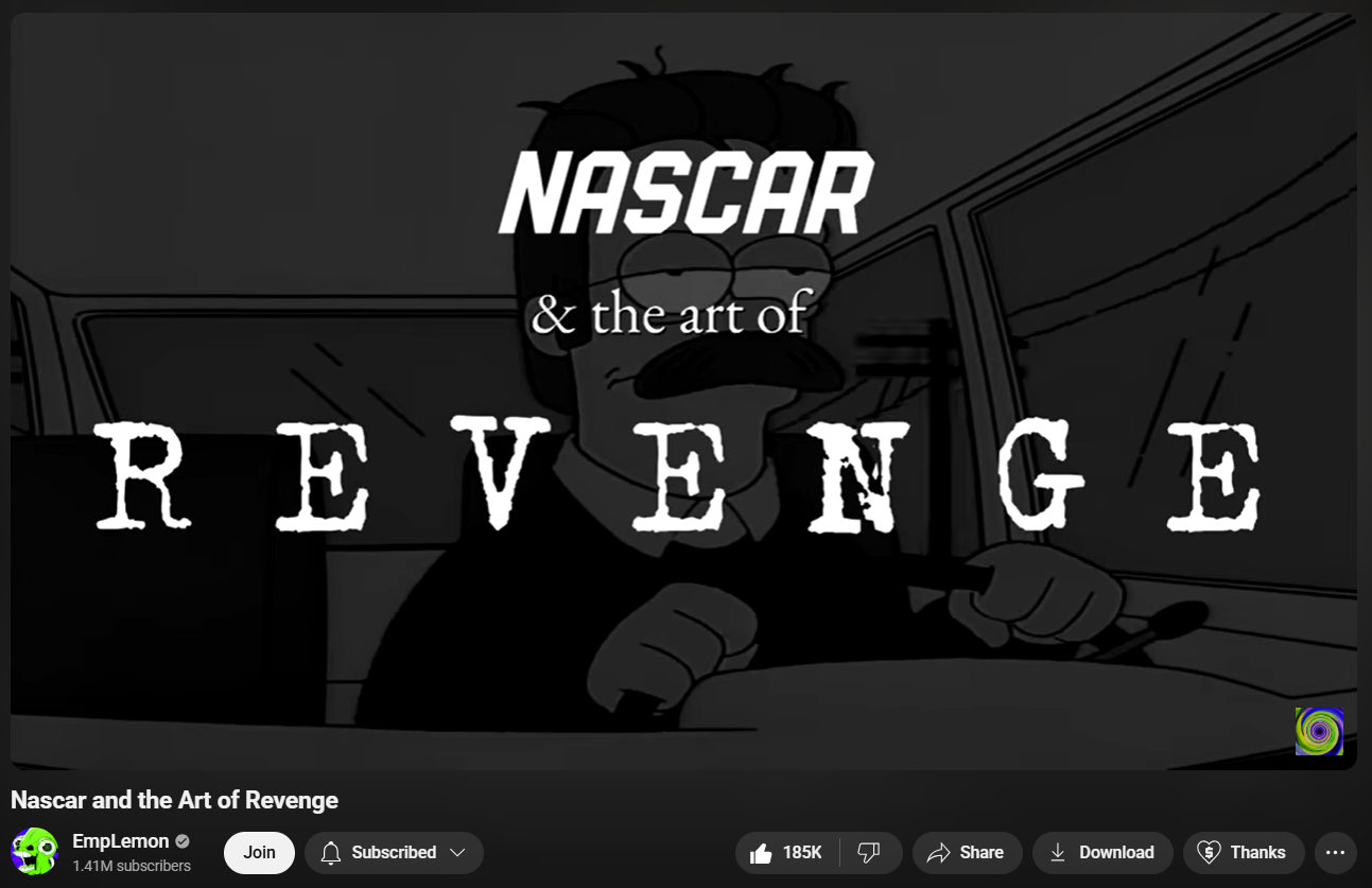 NASCAR and the Art of Revenge