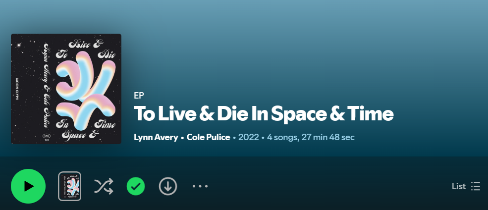 To Live & Die in Space & Time