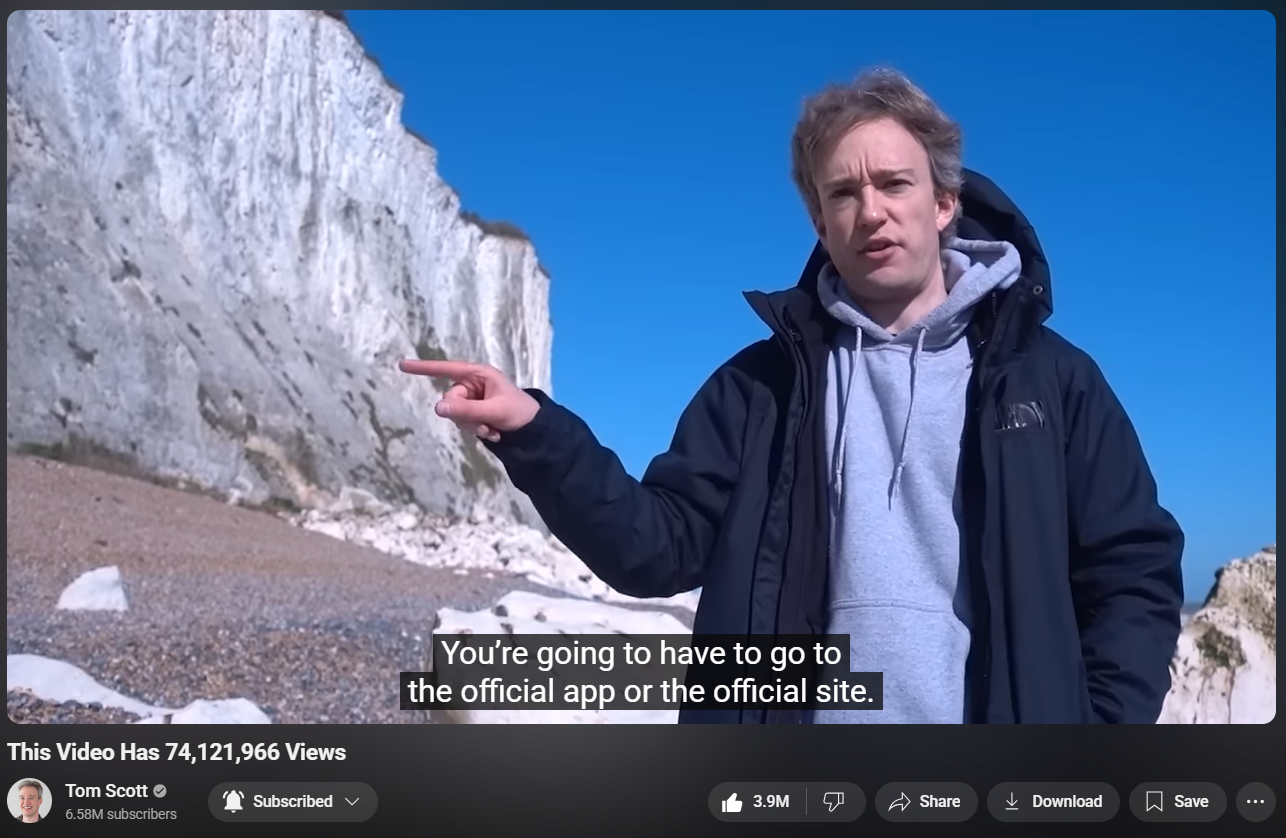 This Video has 74,121,966 Views
